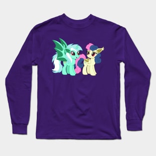 Lyrabon bat ponies Long Sleeve T-Shirt